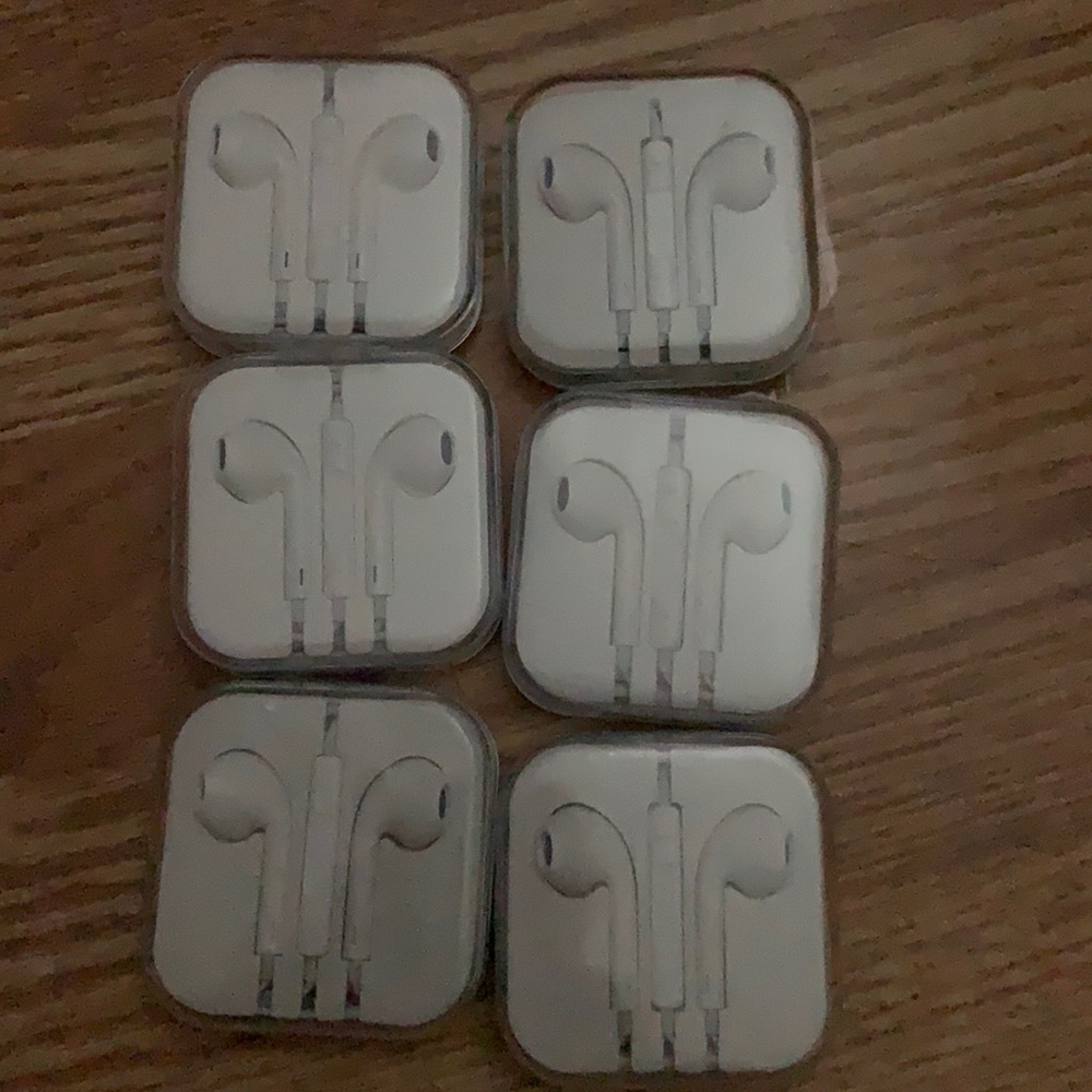 6 boxes for earphones mp3